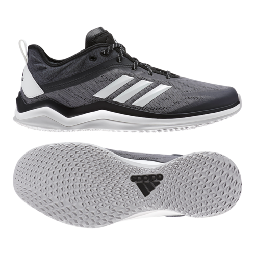 adidas Speed Trainger 4 Baseball Shoe in Grey