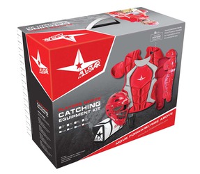 Box with All-Star Youth Player's Series Ages 9-12 Catching Kit