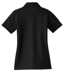 CornerStone Women's Select Snag Proof Polo back view in Black