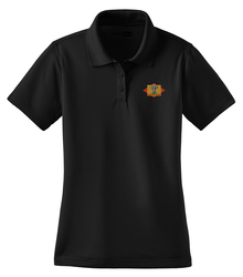 Custom Embroidered CornerStone Women's Select Snag Proof Polo in Black