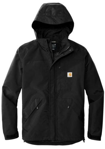 front view of carhartt storm defender shoreline jacket