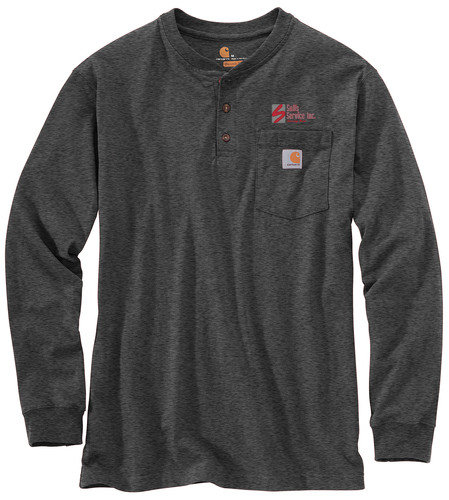 Carhartt Workwear Long Sleeve Henley T-Shirt