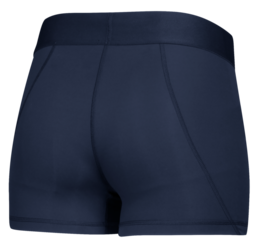 adidas Women's Alphaskin 3&quot; Short in Collegiate Navy, Back View