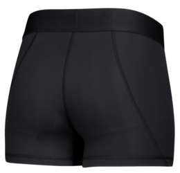 adidas Women's Alphaskin 3&quot; Short in Black, Back View