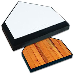Champro In-Ground Home Plate with Solid Wood Bottom
