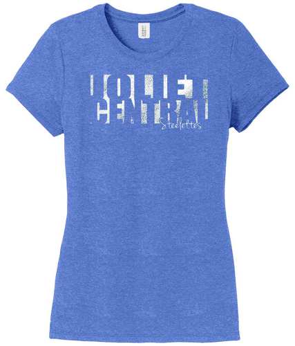 District Made Women's Perfect Tri Crew Tee, Front View