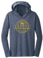 District Made Men's Perfect Tri Long Sleeve Hoodie, Front View