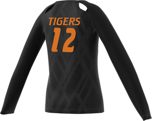 Adidas Girl's Quickset Long Sleeve Volleyball Jersey