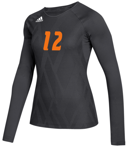 adidas Quickset Long Sleeve Volleyball Jersey