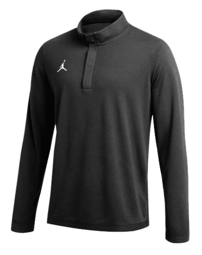 front view of Nike jordan quarter-zip pullover