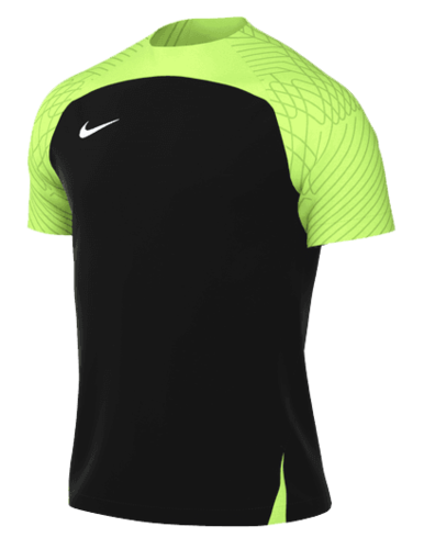 front view of nike women's short sleeve strike III soccer jersey