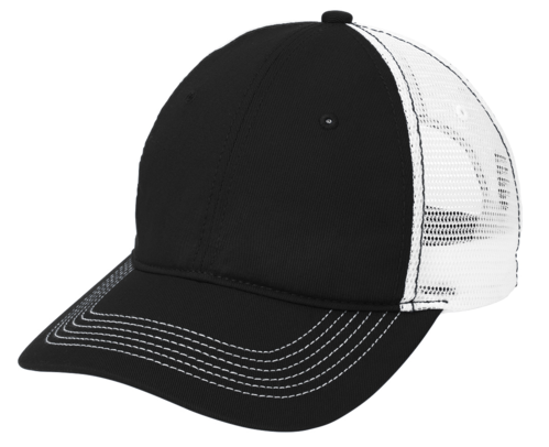 front view of district mesh back cap