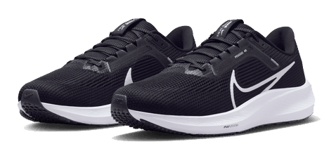 side view of nike men's pegasus 40 shoes