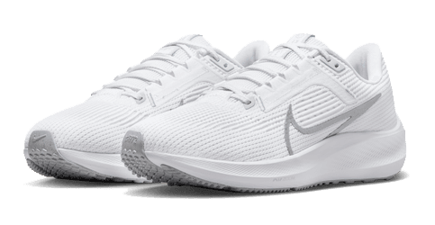 side view of nike women's pegasus 40 shoes