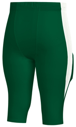 adidas WVN A1 Football Pant back view in Dark Green