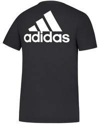 adidas Amplifier Back Logo Tee in Black