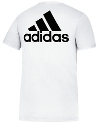 Adidas Amplifier Back Logo Tee in white