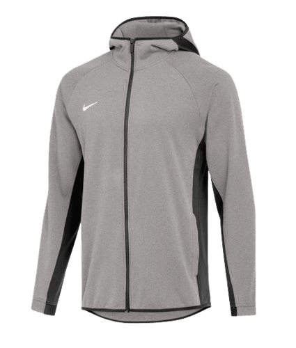 front view of nike men's showtime full-zip hoodie