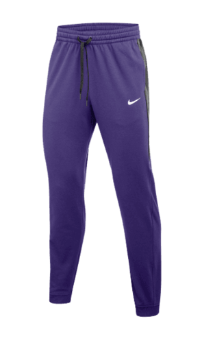 front view of nike showtime basketball pants