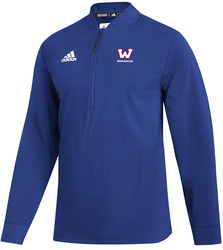 adidas Under The Lights Long Sleeve Woven 1/4 Zip