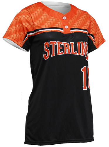 REGLETEK Women's Two Button Fastpitch Jersey