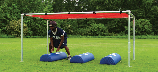 Fisher Football Open Chute with Red Top