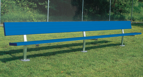 Player Bench with Backrest - Fixed or Portable