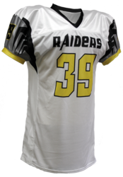 REGLETEK Tricot Mesh Custom Sublimated Football Uniform