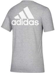 Adidas Amplifier Back Logo Tee in MGH