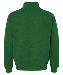 Gildan Vintage Cadet 1/4 Zip in Meadow, back view