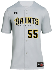 Under Armour Icon Faux Placket Baseball Jersey