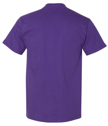 Gildan Hammer T-Shirt back view in Purple