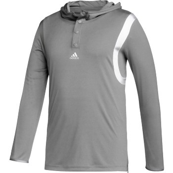 front view of adidas men's icon pulse shooter shirt