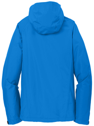 Port Authority Torrent Waterproof Jacket back view in Direct Blue