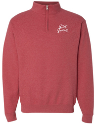 Jerzees Nublend 1/4 Zip, Front View