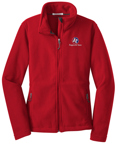 Custom Embroidered Port Authority Women's Value Fleece Jacket