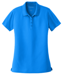 front view of Port Authority Ladies Dry Zone UV Micro-Mesh Polo