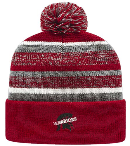 Cap America Fleece Lined Knit Beanie with Cuff