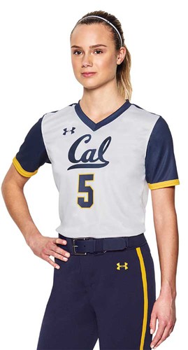 Under Armour Women's Gametime V-Neck Softball Jersey