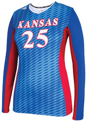 adidas Sublimated Long Sleeve Volleyball Jersey