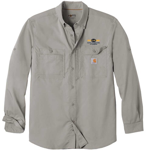 Carhartt Force Ridgefield Solid Long Sleeve Shirt