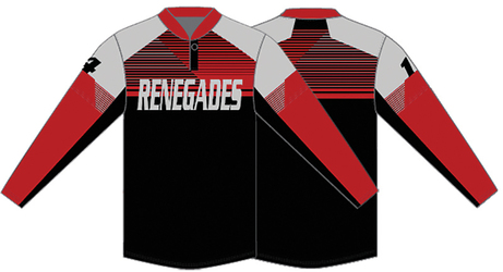 REGLETEK Short Sleeve Batter's Jacket - Linear Design