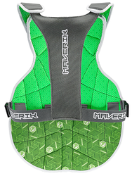 Back view of Maverik Lacrosse Max EKG Goalie Chest Pad