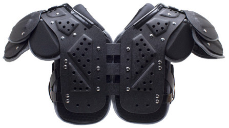 Back view of Schutt Motion 15 Football Shoulder Pads