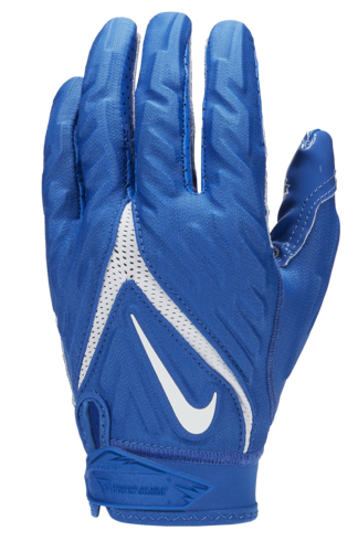 front view of nike superbad football gloves