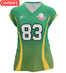 Mizuno Sublimated Semi Custom Cap Sleeve Jersey