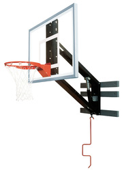 Bison Zip Crank Adjustable Glass Basketball Shooting Station