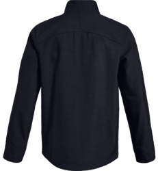 Under Armour Barrage Softshell Jacket back view in Black