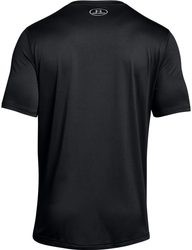 Under Armour Locker Tee 2.0 back view in Black