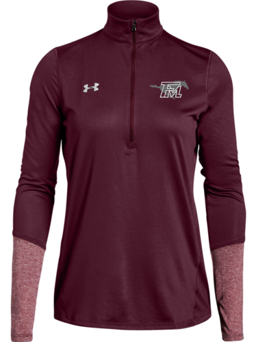 Custom Screen Printed Under Armour Women's Locker 1/2 Zip